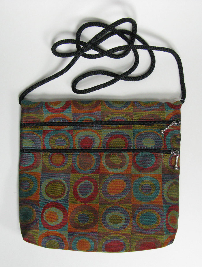 2-Zip Tapestry Bag - 7.5